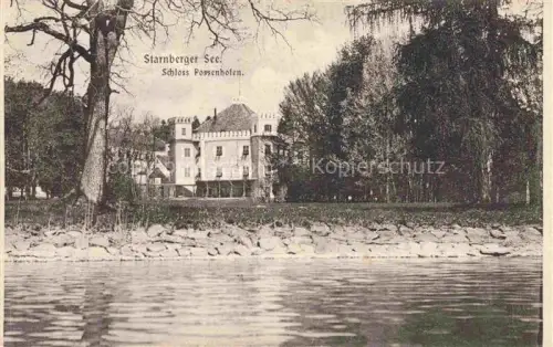 AK / Ansichtskarte Starnbergersee Starnberg Bayern Schloss Possenhofen