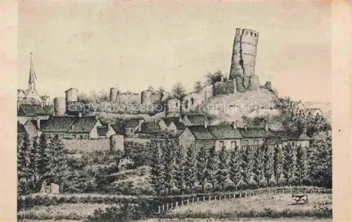 AK / Ansichtskarte Mondoubleau VENDOME 41 Loir-et-Cher Burg 