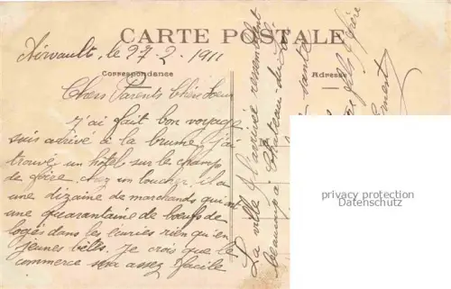 AK / Ansichtskarte Airvault Parthenay 79 Deux-Sevres Le Donjon