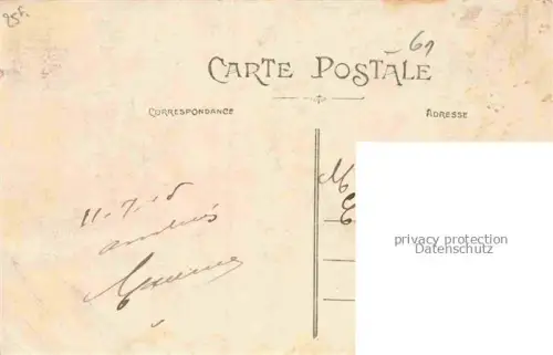 AK / Ansichtskarte Mortagne-au-Perche 61 Orne Jardin Public Allee cote gauch 