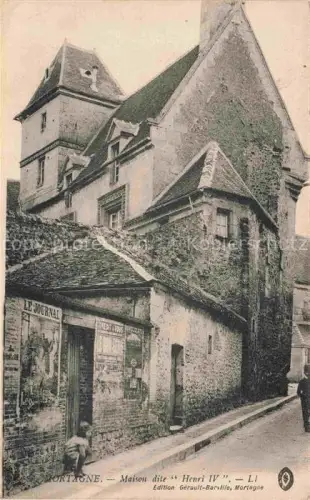 AK / Ansichtskarte Mortagne-au-Perche 61 Orne Maison dite Henri IV 