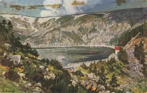 AK / Ansichtskarte LUIB Felix Editeur Alsace 67 Bas-Rhin Strasbourg Lac Noir 