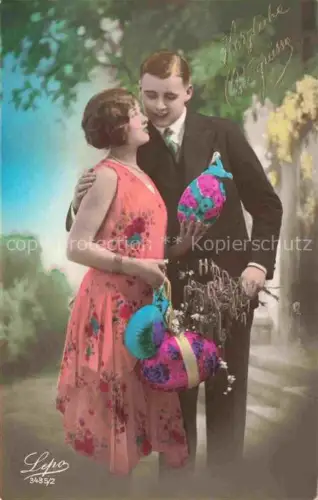 AK / Ansichtskarte Foto Lepo Nr. 3435/2 Ostern Paques Eier 