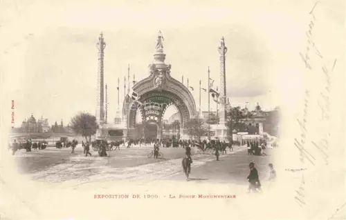 AK / Ansichtskarte Exposition Paris 1900 Exposition Universelle La Porte Monumentale 
