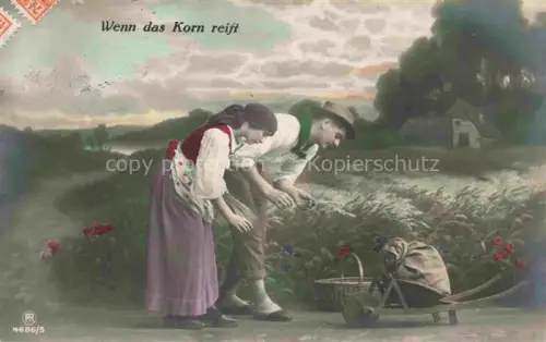 AK / Ansichtskarte Foto RPH Nr. Wenn das Korn reift Landwirtschaft 