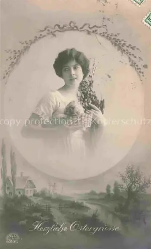 AK / Ansichtskarte Foto RKL Nr. 6050/1 Ostern Paques 