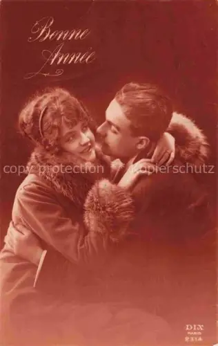 AK / Ansichtskarte Foto DIX Paris Nr. 2314 Neujahr Nouvelle Annee 