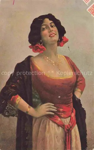 AK / Ansichtskarte LINGNER Carmen Kuenstlerkarte Taenzerin 
