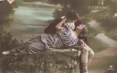 AK / Ansichtskarte Foto RPH Nr. 4752/5 Schaeferspiel 