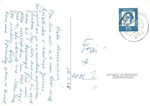 AK / Ansichtskarte BOCHUM  CITY Sternwarte