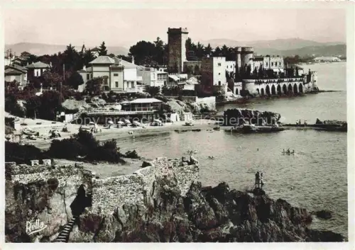 AK / Ansichtskarte La Napoule Plage Mandelieu-la-Napoule GRAssE 06 Alpes-Maritimes Vue panoramique et le château