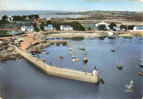 AK / Ansichtskarte Pointe St-Jacques-en-Sarzeau Vannes 56 Morbihan Vue aérienne du port