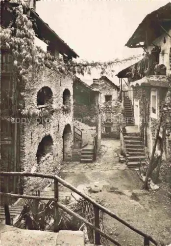 AK / Ansichtskarte Arcegno Locarno TI Motivo con glicine