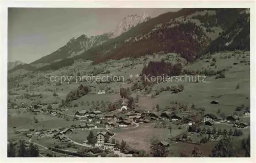 AK / Ansichtskarte Erlenbach Simmental BE Panorama