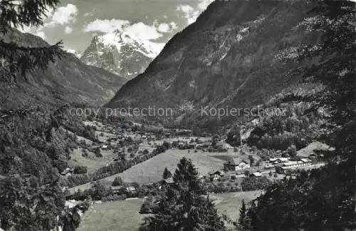 AK / Ansichtskarte Guendlischwand Interlaken BE Panorama Blick gegen Wetterhron