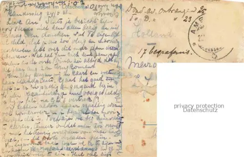 AK / Ansichtskarte Kippel Loetschental Raron VS Motiv mit Kirche