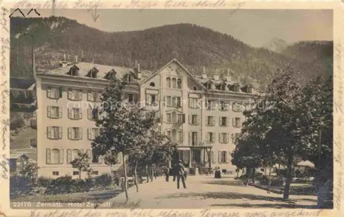 AK / Ansichtskarte ZERMATT VS Hotel Zermatt
