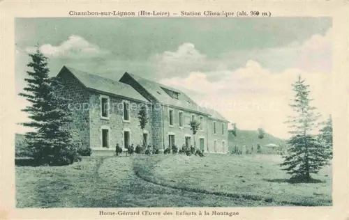 AK / Ansichtskarte Chambon-sur-Lignon Le Yssingeaux 43 Haute-Loire Station Climatique