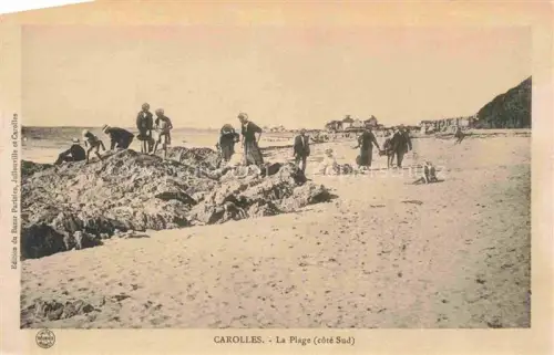 AK / Ansichtskarte Carolles AVRANCHES 50 Manche La plage