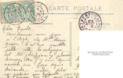 AK / Ansichtskarte Saint-Sulpice-sur-Rile Saint-Sulpice-sur-Risle 61 Orne Tours Chateau Souchey Piece d Eau