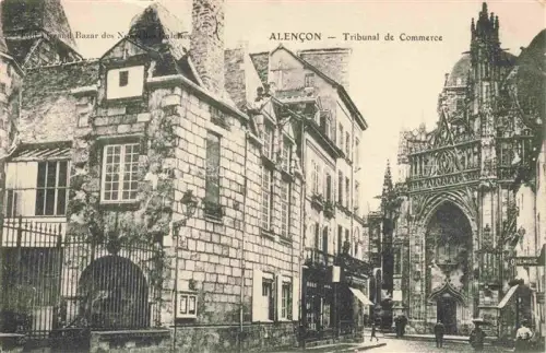 AK / Ansichtskarte ALENCON 61 Orne Tribunal de Commerce