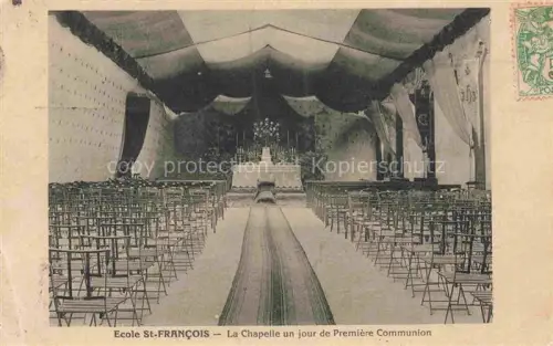 AK / Ansichtskarte ALENCON 61 Orne Ecole St. francois Chapelle 