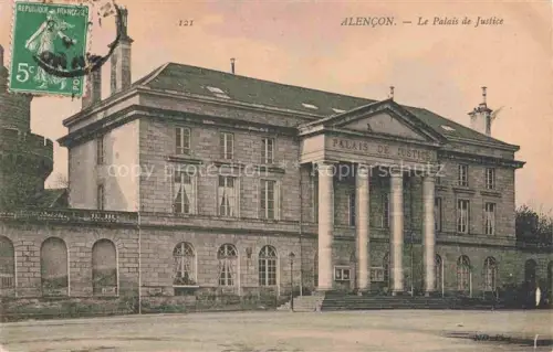 AK / Ansichtskarte ALENCON 61 Orne Palais Justice