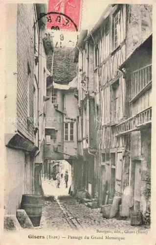 AK / Ansichtskarte Gisors ANDELYS 27 Eure Passage Grand Monarque