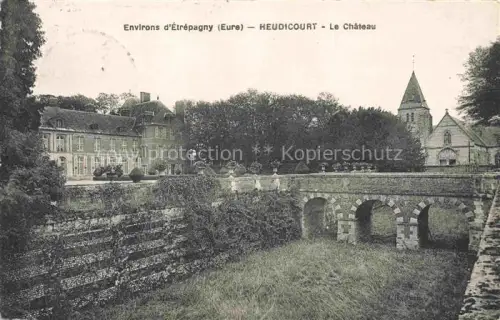 AK / Ansichtskarte Heudicourt ANDELYS 27 Eure Le Chateau