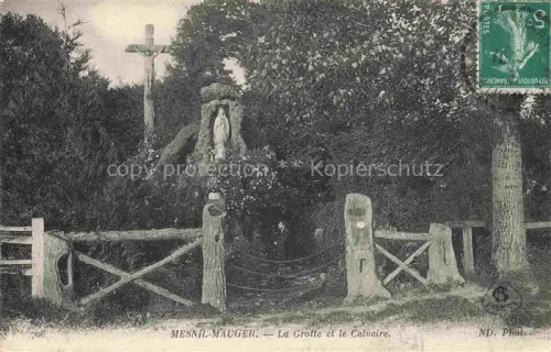 AK / Ansichtskarte Mesnil-Mauger DIEPPE 76 Seine-Maritime La Grotte Calvaire