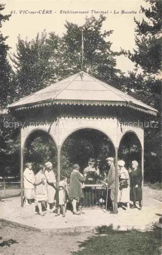 AK / Ansichtskarte Vic-sur-Cere AURILLAC 15 Cantal Etablissement Thermal La Bouvette