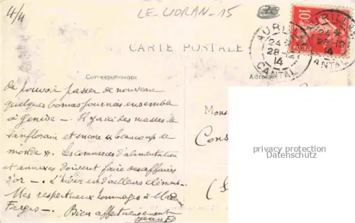 AK / Ansichtskarte Le Lioran Saint-Flour 1368m 15 Cantal Sport d'hiver au Lioran Skieurs au Baron