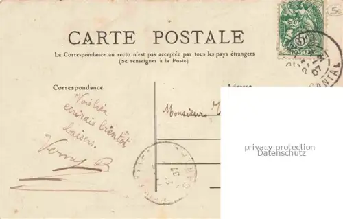 AK / Ansichtskarte Chaudesaigues Chaudes-Aigues Saint-Flour 15 Cantal Ruines des Bains Romains