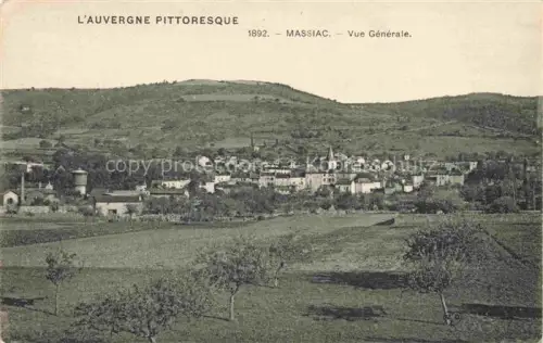 AK / Ansichtskarte Massiac Saint-Flour 15 Cantal Vue generale