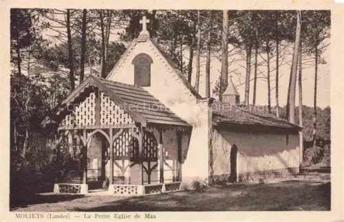 AK / Ansichtskarte Moliets Plage 40 Landes La Petite Eglise de Maa