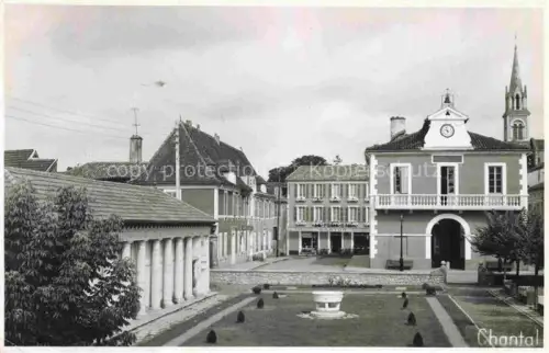 AK / Ansichtskarte Hagetmau Mont-de-Marsan 40 Landes La Mairie et le Jardin Public