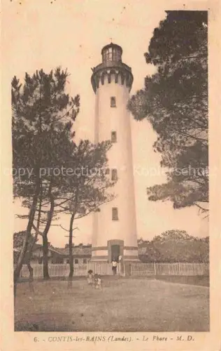 AK / Ansichtskarte Contis-les Bains Saint-Julien-en-Born DAX 40 Landes Le Phare