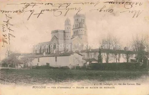 AK / Ansichtskarte Buglose Saint-Vincent-de-Paul DAX 40 Landes Eglise et maison de retraite
