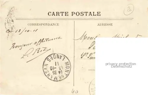 AK / Ansichtskarte MONT-DE-MARSAN 40 Landes Vue pittoresque sur les Bords de la Douze