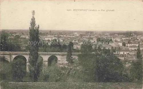 AK / Ansichtskarte Roquefort Mont-de-Marsan 40 Landes Vue generale