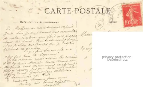 AK / Ansichtskarte Prechacq-les-Bains Dax 40 Landes Bords de l'Adour Parasol