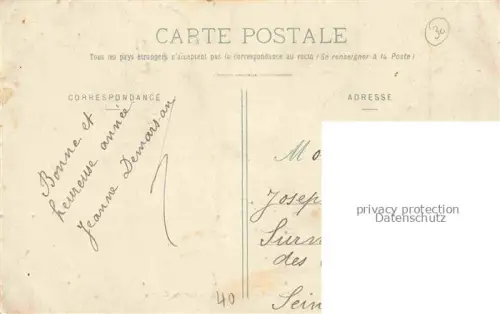 AK / Ansichtskarte Hagetmau Mont-de-Marsan 40 Landes Le Pont et le Quartier des Cagoes