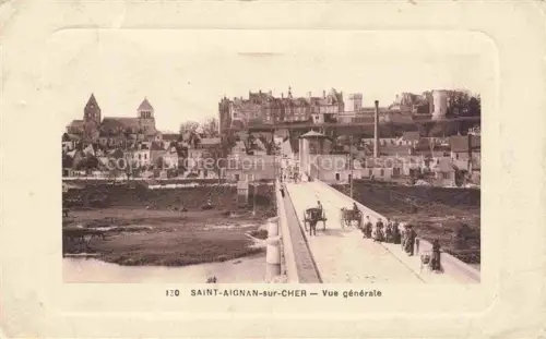 AK / Ansichtskarte Saint-Aignan  41 Loir-et-Cher Vue generale