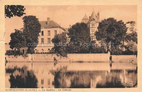 AK / Ansichtskarte ROMORANTIN-LANTHENAY 41 Loir-et-Cher La Sauldre Le Chateau