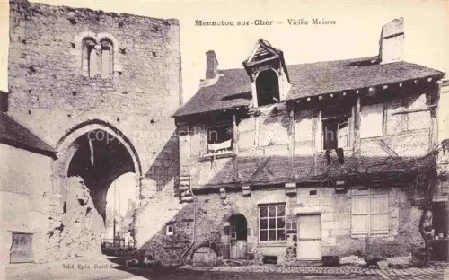 AK / Ansichtskarte Mennetou-sur-Cher Romorantin-Lanthenay 41 Loir-et-Cher Vieille Maison
