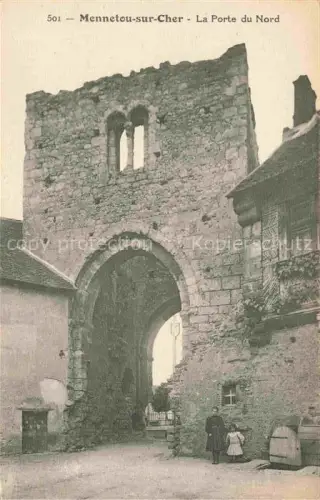AK / Ansichtskarte Mennetou-sur-Cher Romorantin-Lanthenay 41 Loir-et-Cher La Porte du Nord