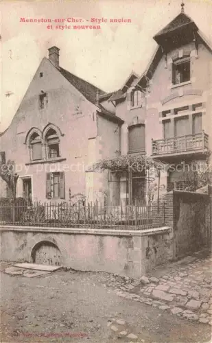 AK / Ansichtskarte Mennetou-sur-Cher Romorantin-Lanthenay 41 Loir-et-Cher Style ancien et style nouveau