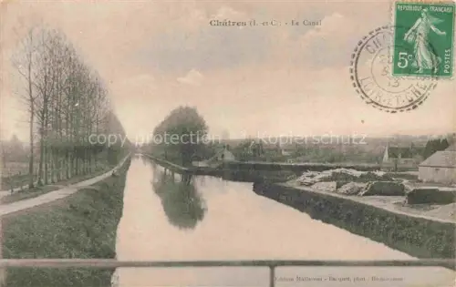 AK / Ansichtskarte Chatres -sur-Cher Romorantin-Lanthenay 41 Loir-et-Cher Le Canal