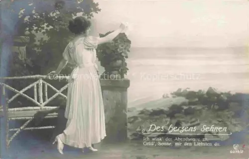 AK / Ansichtskarte Foto GLCo Nr. 6039/2 Des herzen sehen Frau 