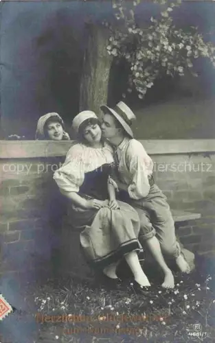 AK / Ansichtskarte Foto RPH Nr. 4661/1  Glueckwunsche zum Namenstag 